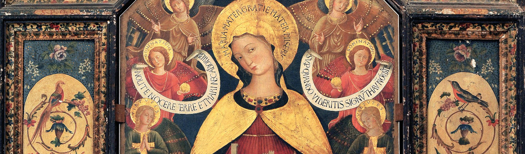 Benozzo Gozzoli - Madonna degli Angeli Sermoneta